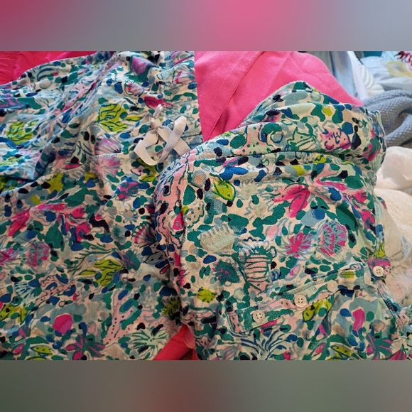 Lilly Pulitzer Other - Lilly Pulitzer PJ Set Top XXL Bottom L